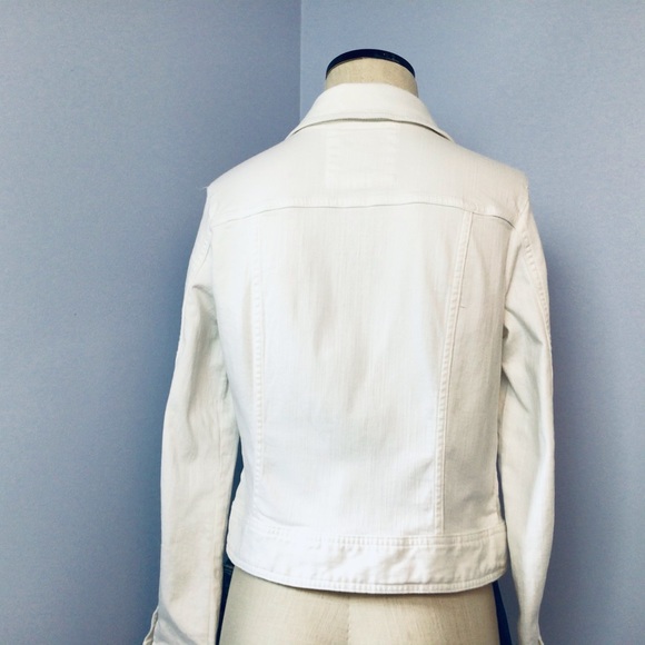 The Limited White Denim Jean Jacket - Picture 5 of 6